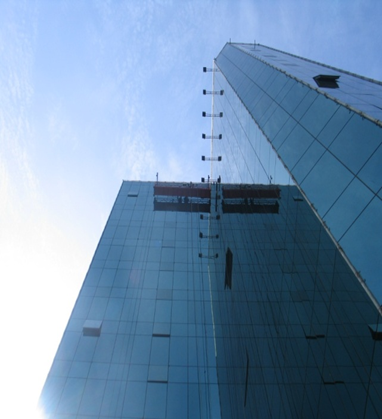 壽春路國(guó)元大廈玻璃幕墻安全性鑒定